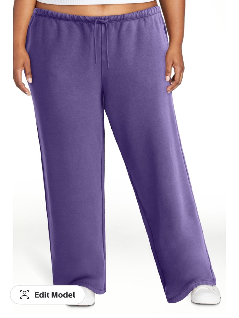 No boundaries Lavender Drawstring Sweatpants